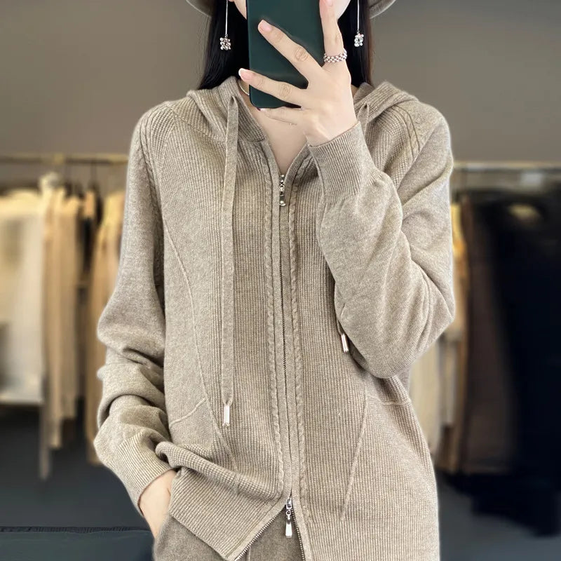 Dames Cardigan Warm en Stijlvol voor Herfst en Winter