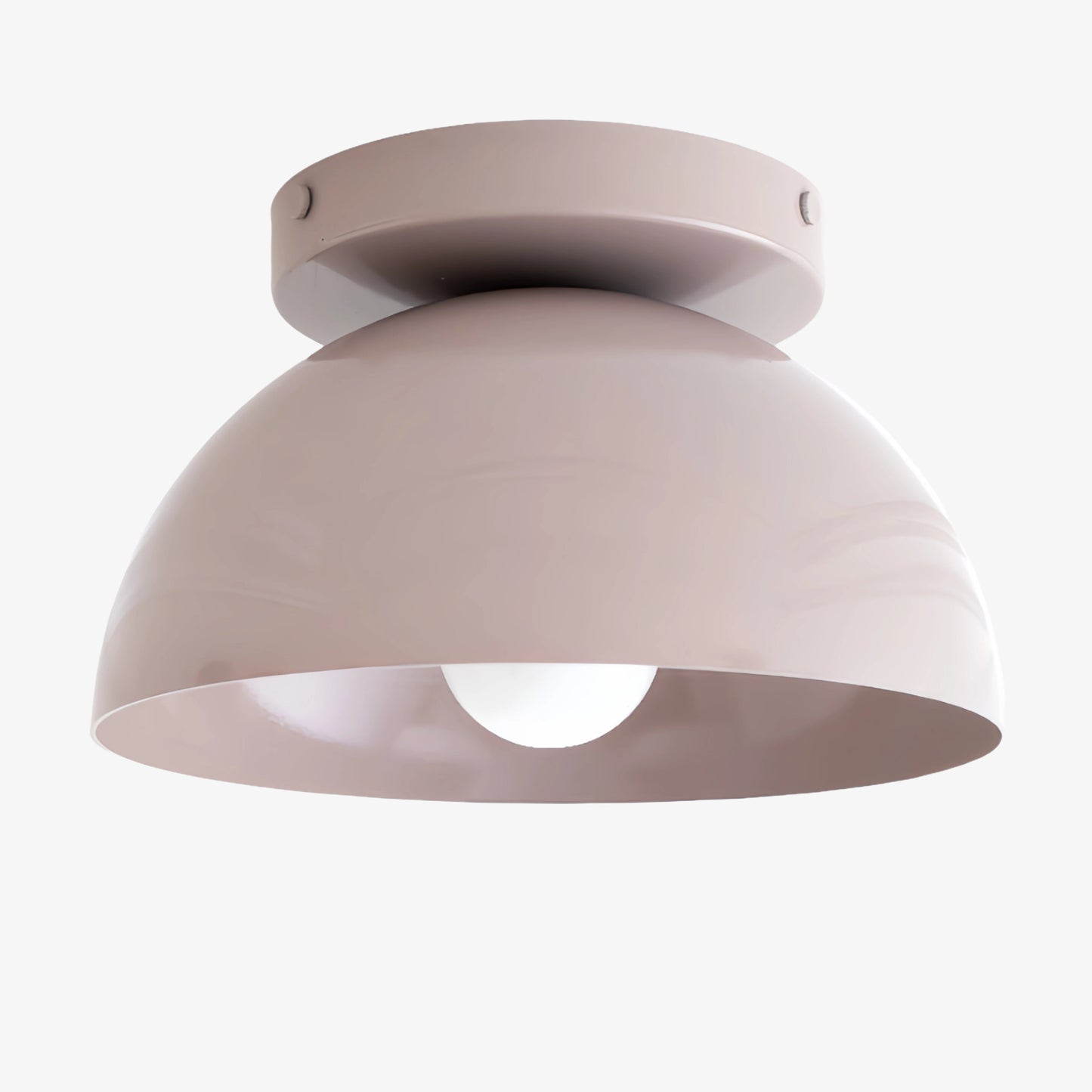 Minimalistische Plafondlamp Dome voor Compacte Ruimtes – Opbouwspot Beschikbaar in Meerdere Kleuren