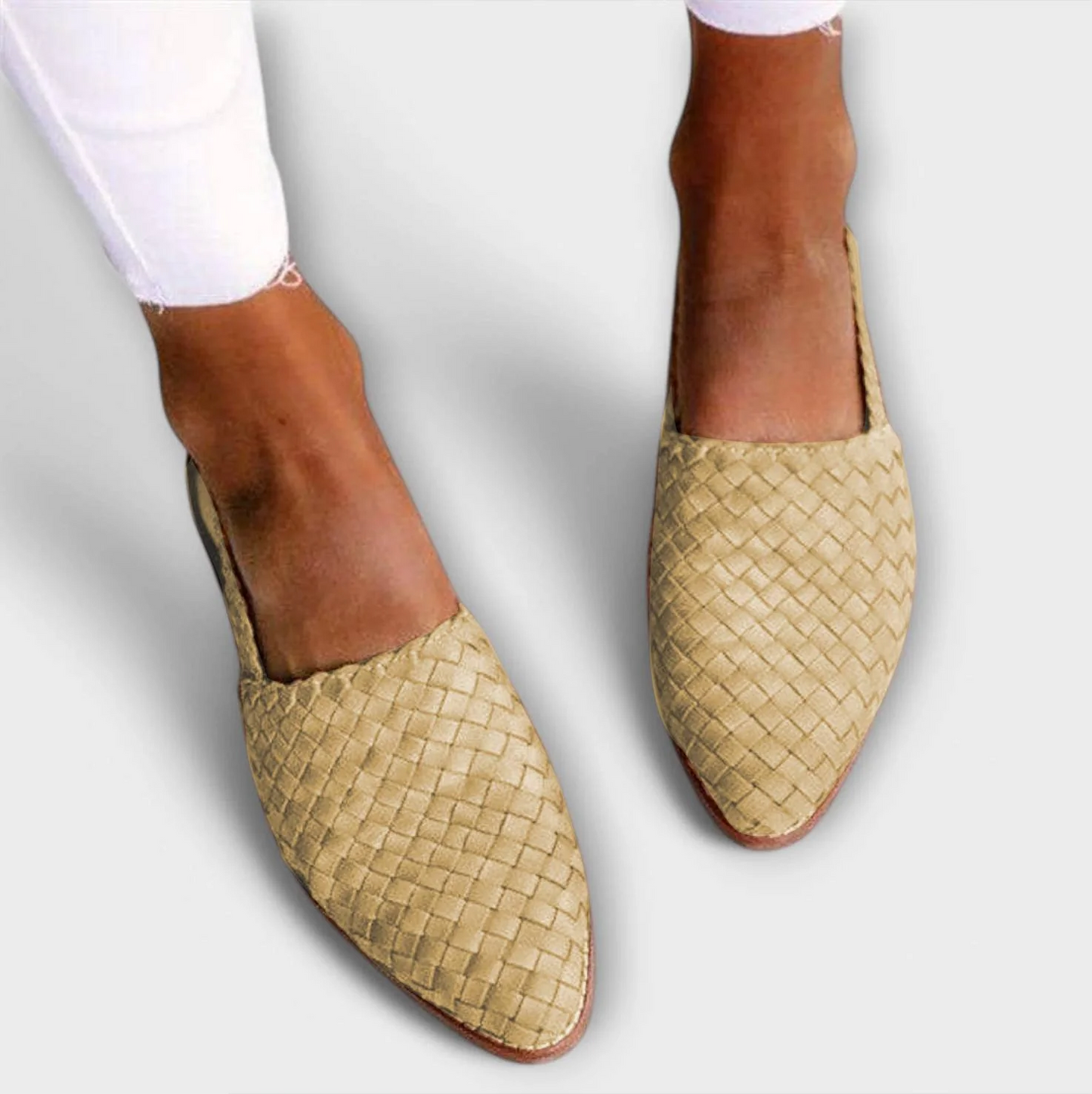 Dames Mokassins Leer Comfortabele Pasvorm