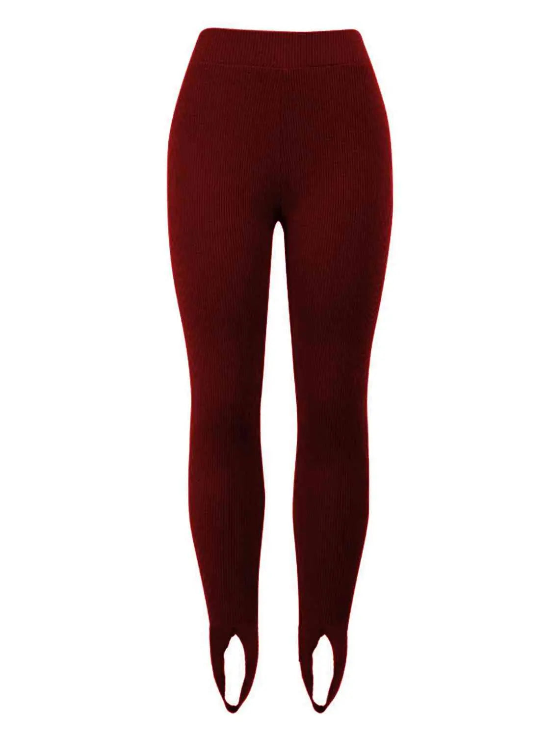 Elegante Hoge Taille Legging voor Vrouw Glad en Comfortabel