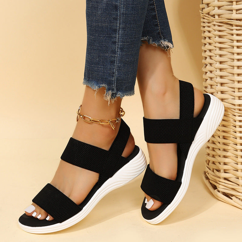 Comfortabele dames sandalen met orthopedische zool voor zomer