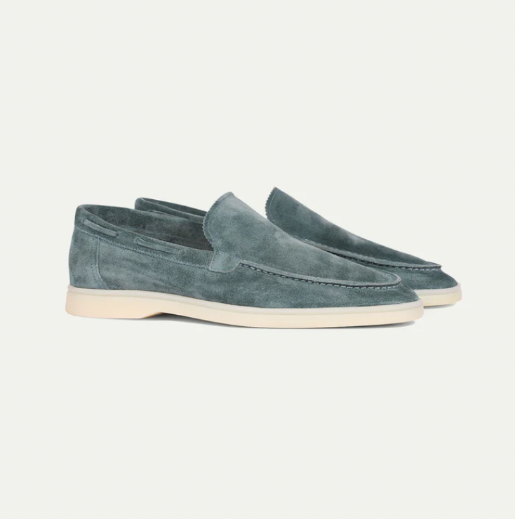 Lederen Loafer Heren Schoenen Casual Ronde Neus