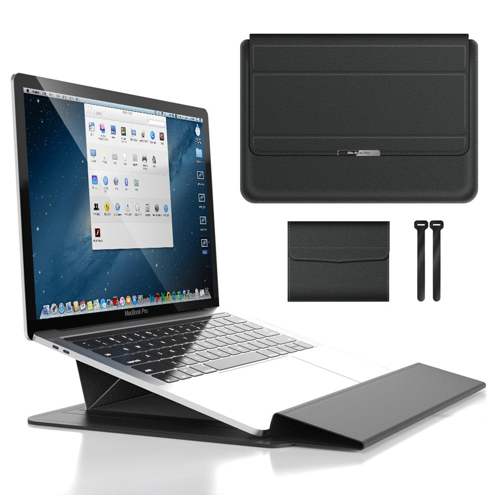 Laptoptas Met Standaard Opvouwbaar 2 In 1 Beschermhoes 11-16 Inch