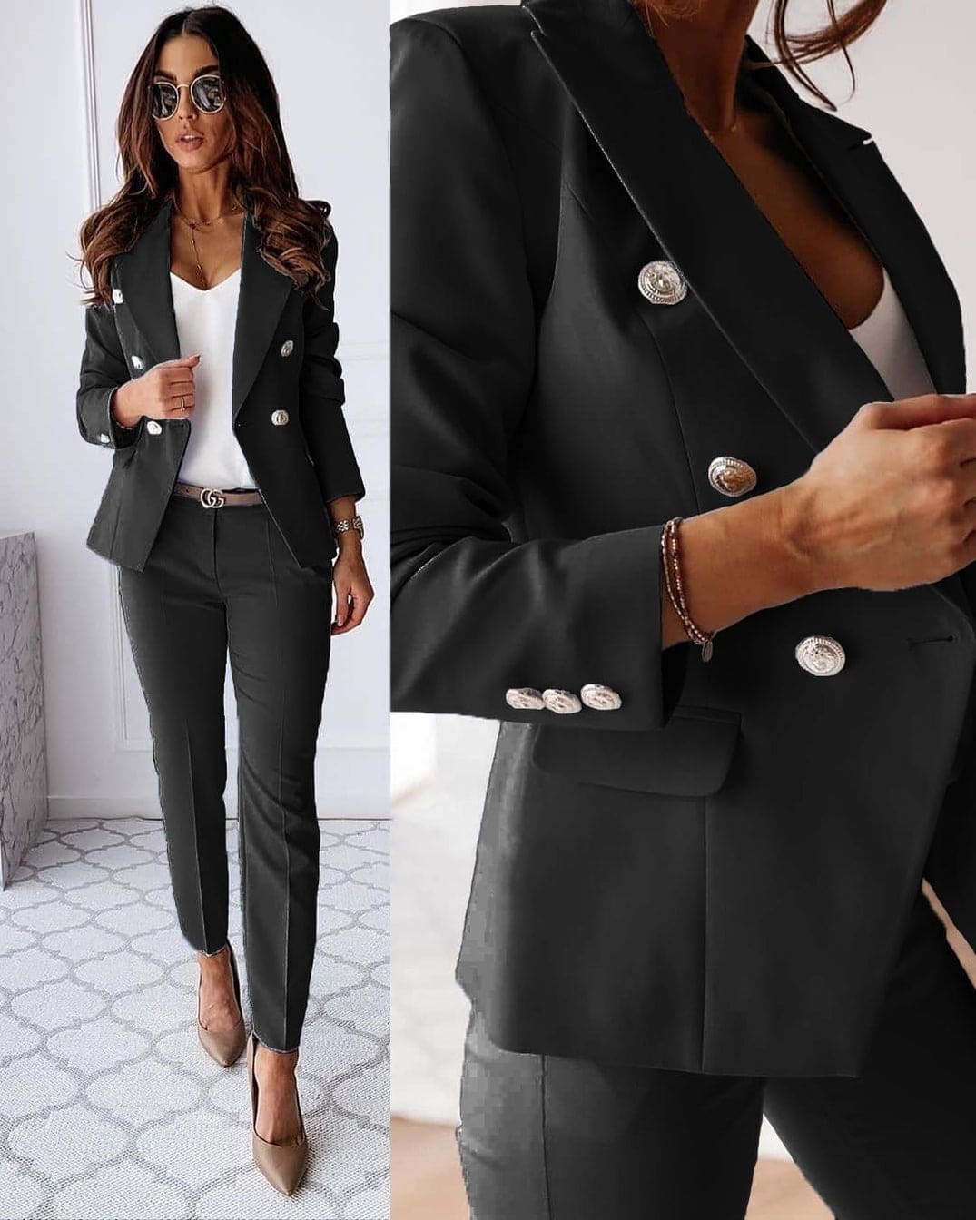 Colbert Set Elegante Dames Blazer