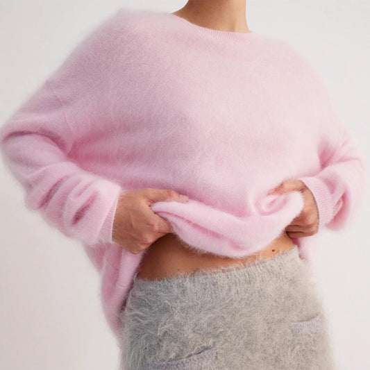 Dames Trui Zacht Gebreid Pastelkleuren Trendy - StudioMarella