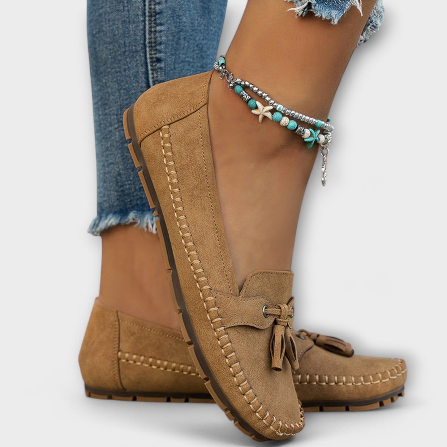 Dames Loafer Klassiek Leer