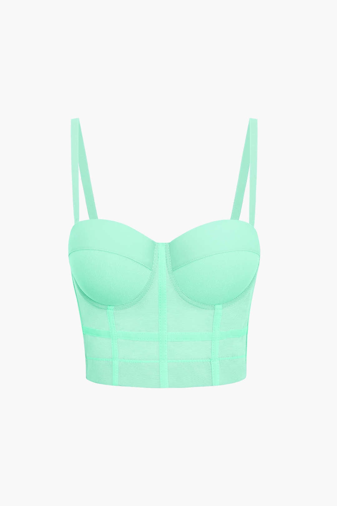 Bh-top met Beugelcups en Mesh voor Vrouw