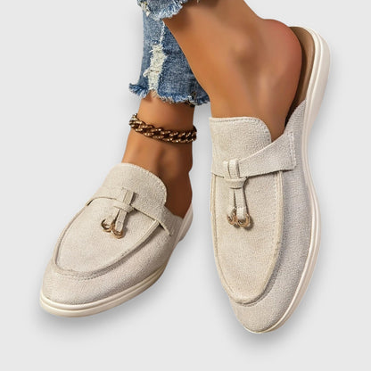 Dames Loafers Open Hak Comfortabele Pasvorm - StudioMarella