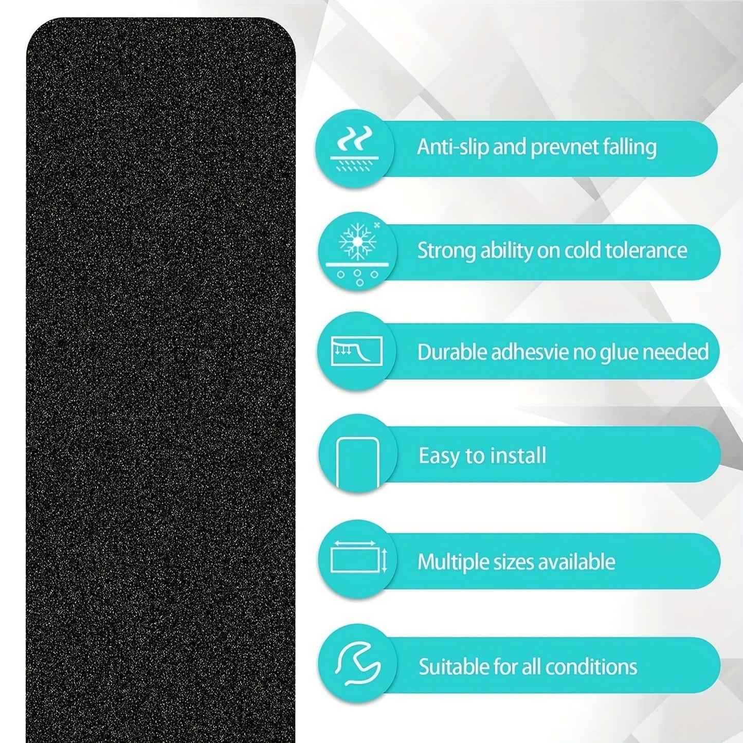 Antislip Trapstrips 10-Pack voor Binnen & Buiten