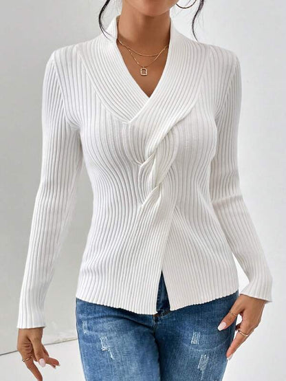 Zachte Gebreide Trui Fleece Warm voor Dames - StudioMarella