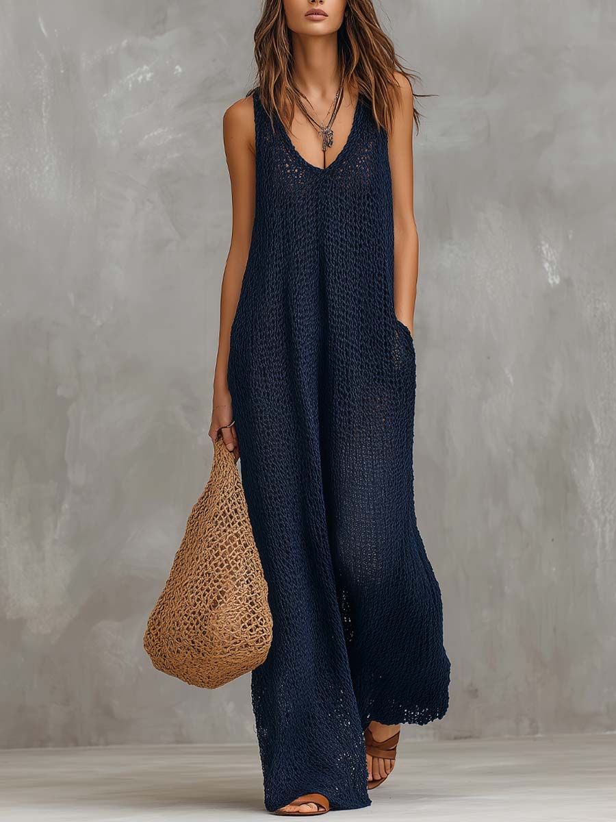 Bohemian Jumpsuit Zacht Geknoopte Jurk - StudioMarella