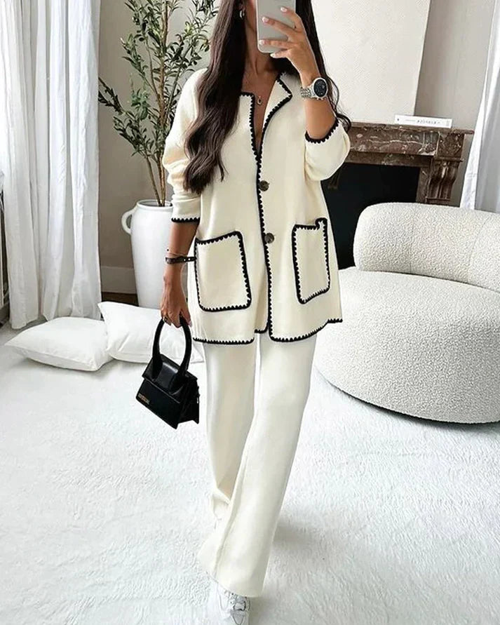Dame Trui Elegante Warme Breiset Stijl
