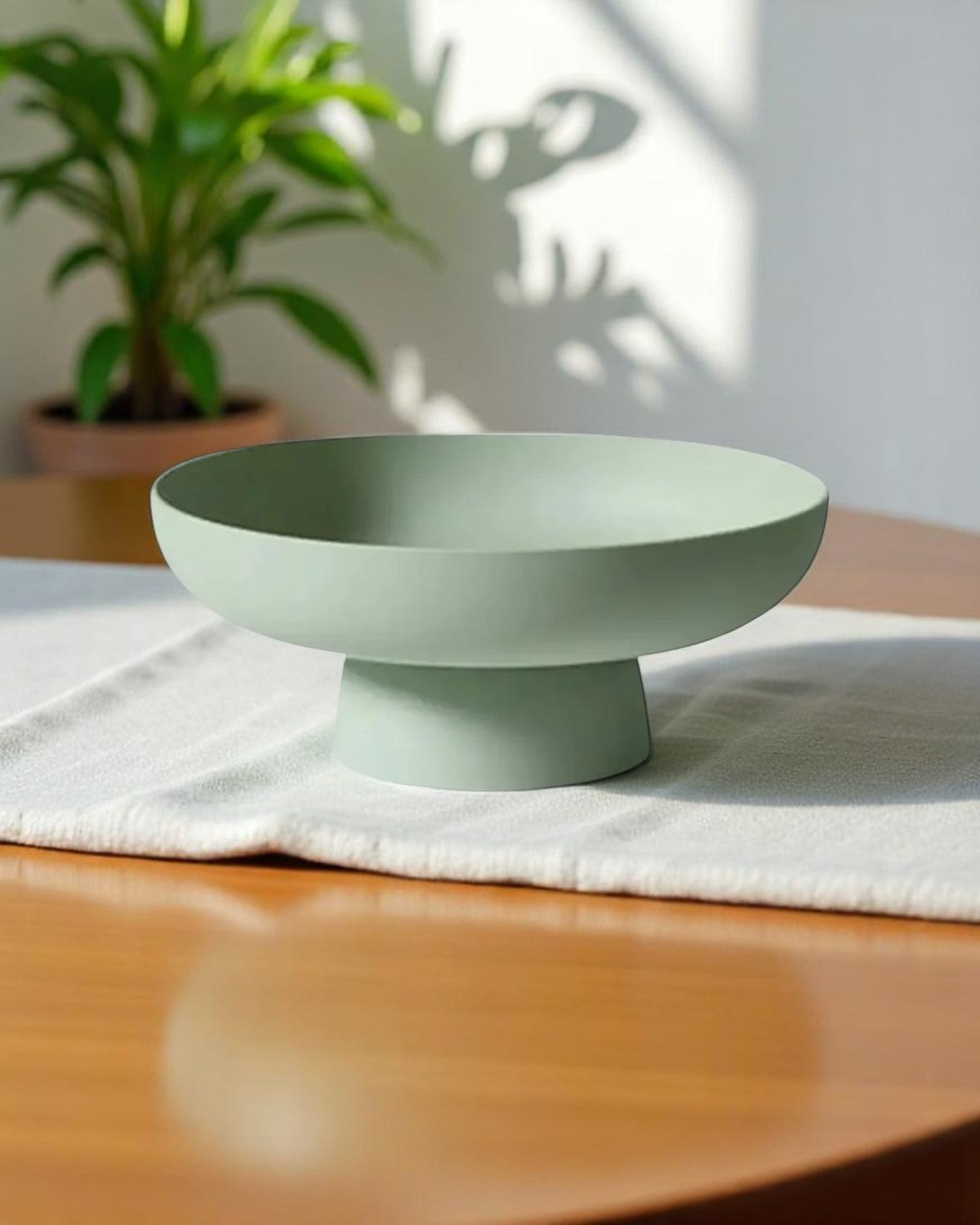 Vintage Serveerkom Retro Stijl Pastelkleuren Keramiek Grote Schaal Salade Ontbijt Scandinavisch Interieur Tafelaccessoire