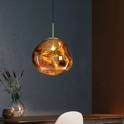 Hanglamp Organisch Acryl Lava Warm Wit E27 Woonkamer Slaapkamer Eetkamer 20 28 38cm