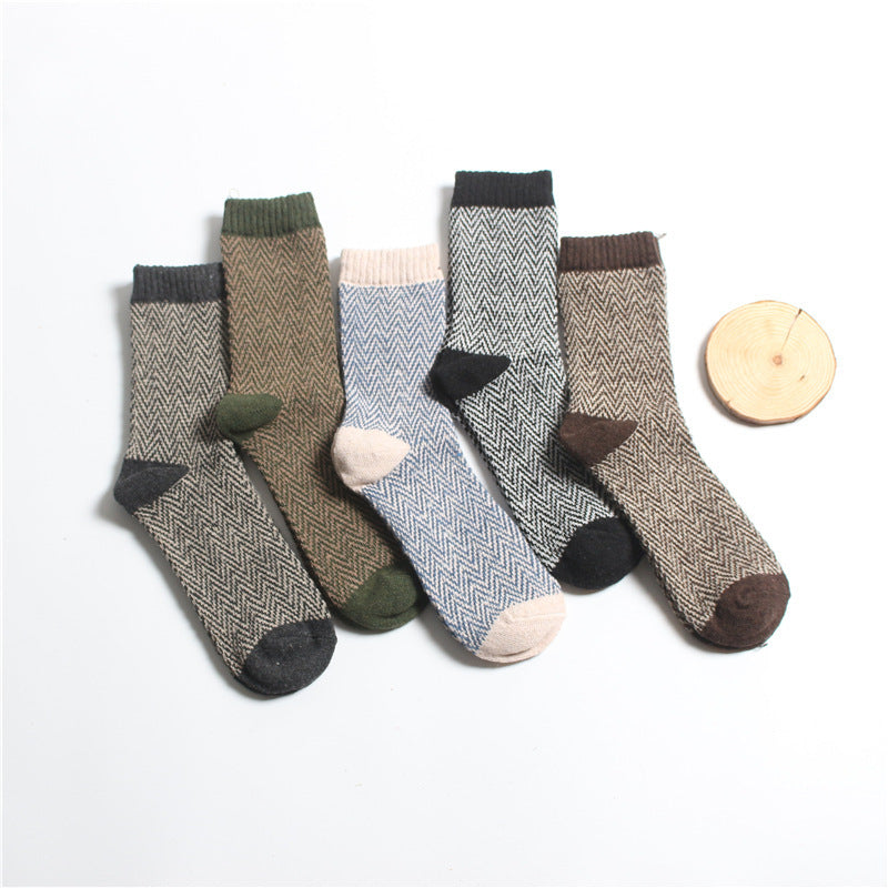 Dames Sokken 5-Pack Zacht Warme Winter Sokken Scandinavisch Design