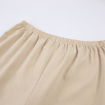 Dames 2-Delige Set Broek en Top Japanse Kleding Stijl