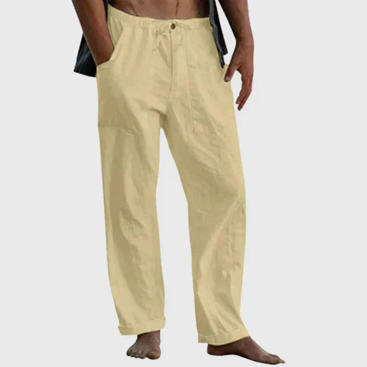 Linnen Broek Heren Casual Zomerkleding