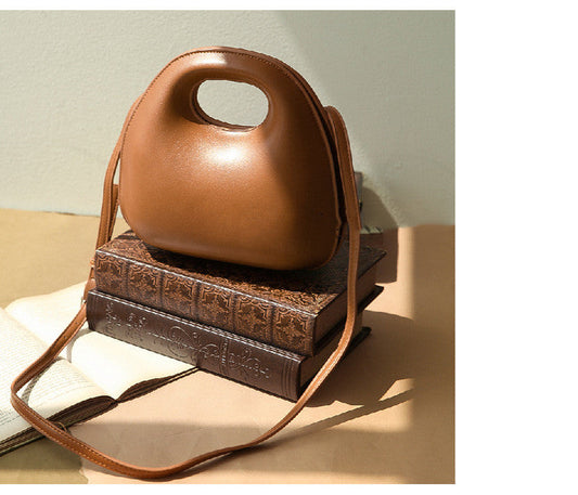 Dames Handtas Rond Handvat Elegante Stijl - StudioMarella