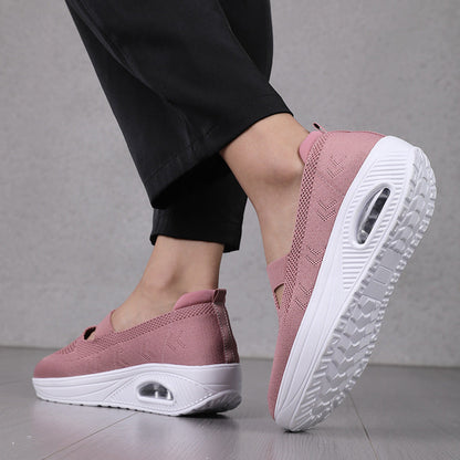 Dames Comfortabele Orthopedische Sneaker Wedgeballetjes