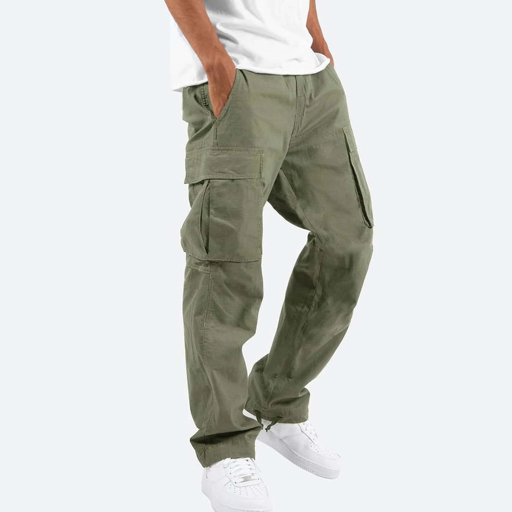 Heren Cargo Broek Stijlvol en Comfortabel - StudioMarella