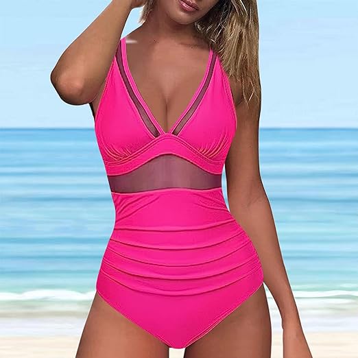 Dames Badpak Eendelig Zwemkleding Strandmode