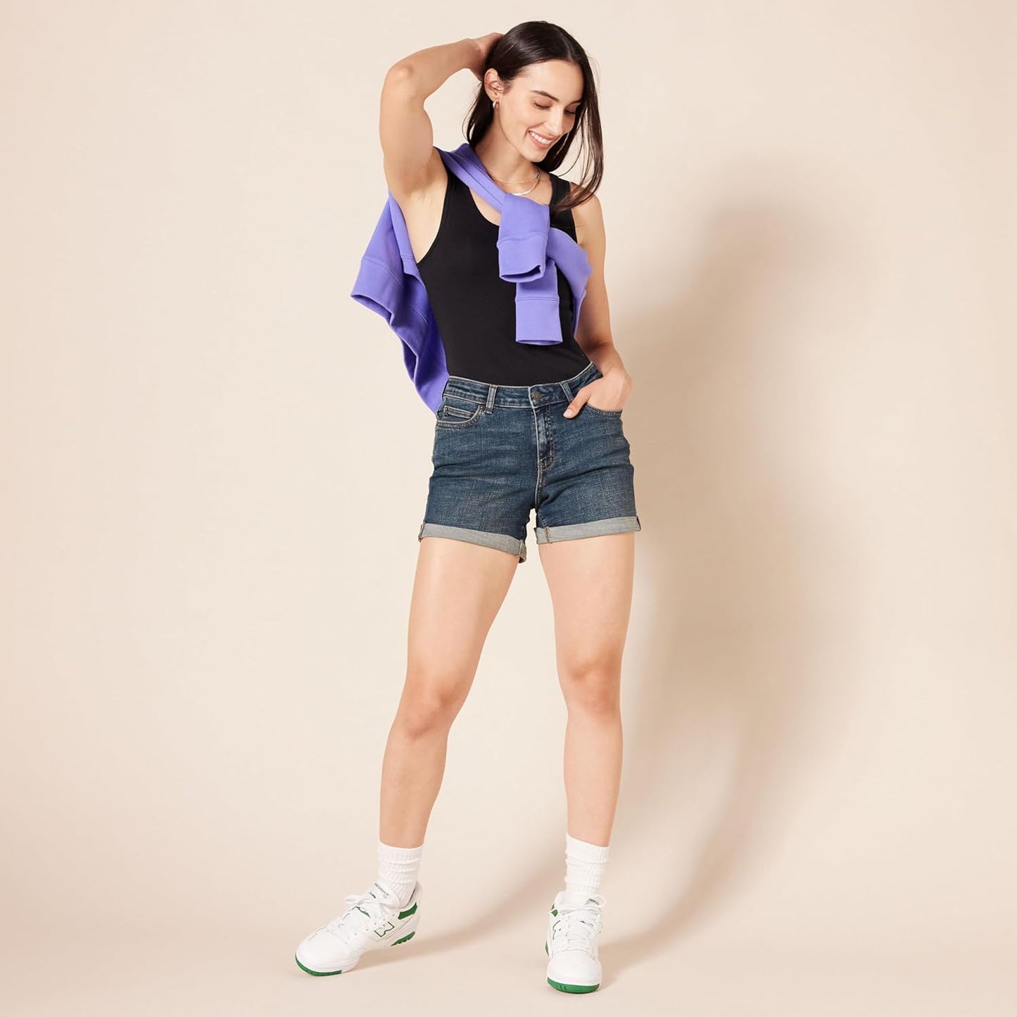 Korte Denim Short voor Vrouwen Trendy Zomer