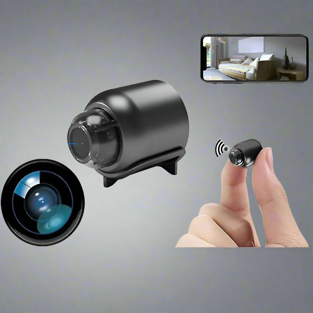 Miniatuur WiFi Camera 1080P HD 140° Groothoek Verborgen Bewegingsdetectie Nachtzicht USB Bewakingscamera Mini Spy Cam Draadloos Binnen 128GB