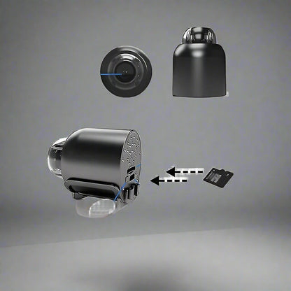 Miniatuur WiFi Camera 1080P HD 140° Groothoek Verborgen Bewegingsdetectie Nachtzicht USB Bewakingscamera Mini Spy Cam Draadloos Binnen 128GB