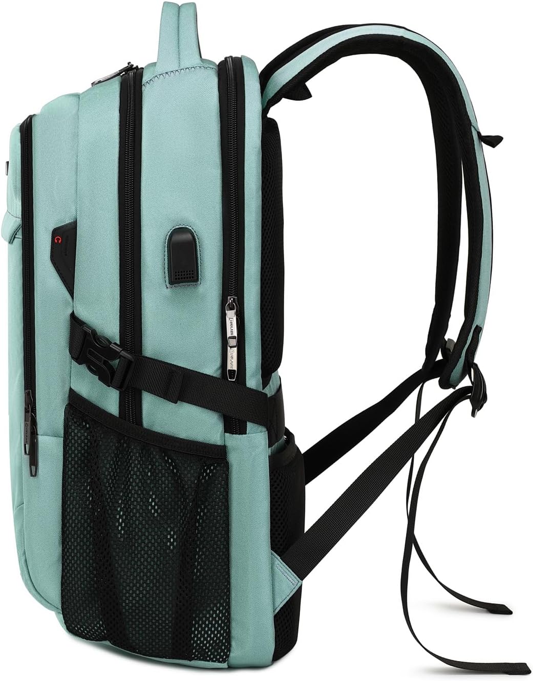 Waterdichte Laptop Reisrugzak met USB-Oplaadpoort & Georganiseerde Opslag – 13-17 Inch