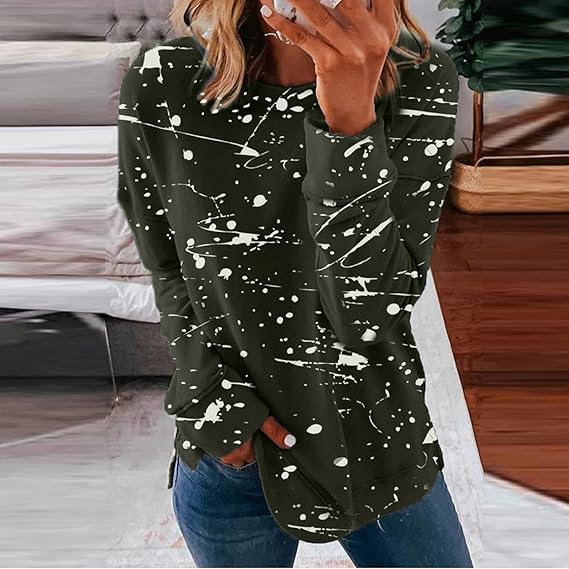 Vrouwelijke Batik Shirt Losse Pasvorm Zomer - StudioMarella