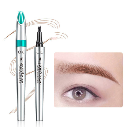 3D Wenkbrauwpotlood voor Natuurlijke Haarlook | Precisie Applicator | Langhoudend tot 36 Uur | Waterproof Brow Pencil