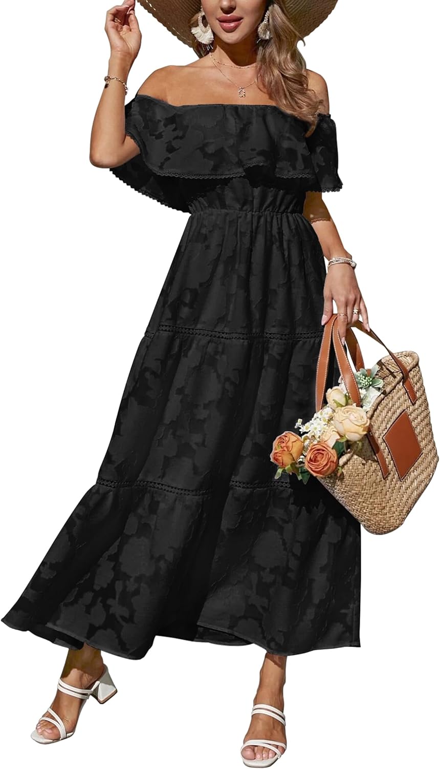 Zomerse Bloemen Maxi Jurk voor Dames Zonnig en Vrouwelijk
