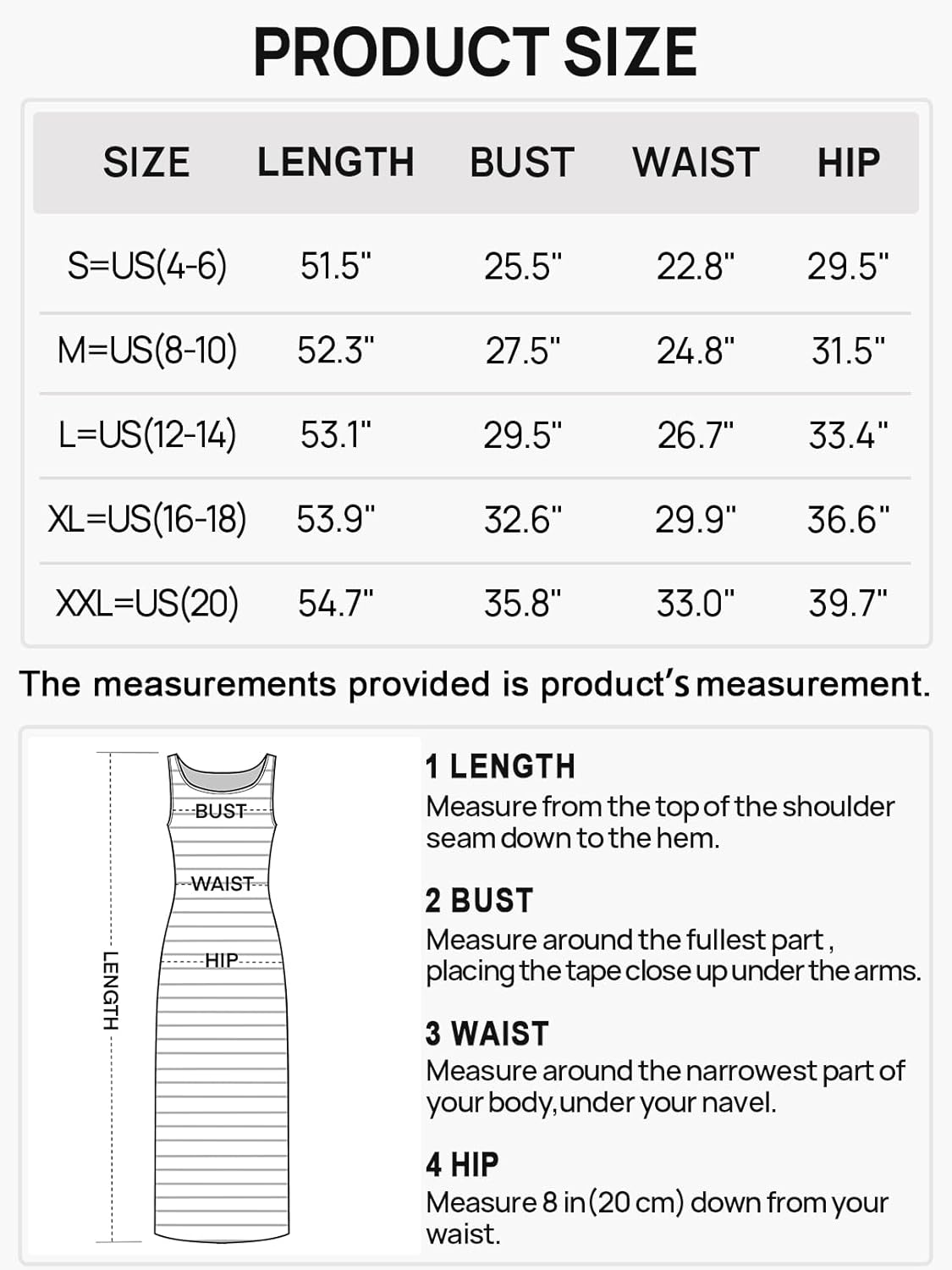 Maxi Jurk voor Dames Zomerse Streepjesjurk Lange Jurk