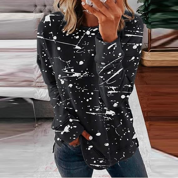 Vrouwelijke Batik Shirt Losse Pasvorm Zomer