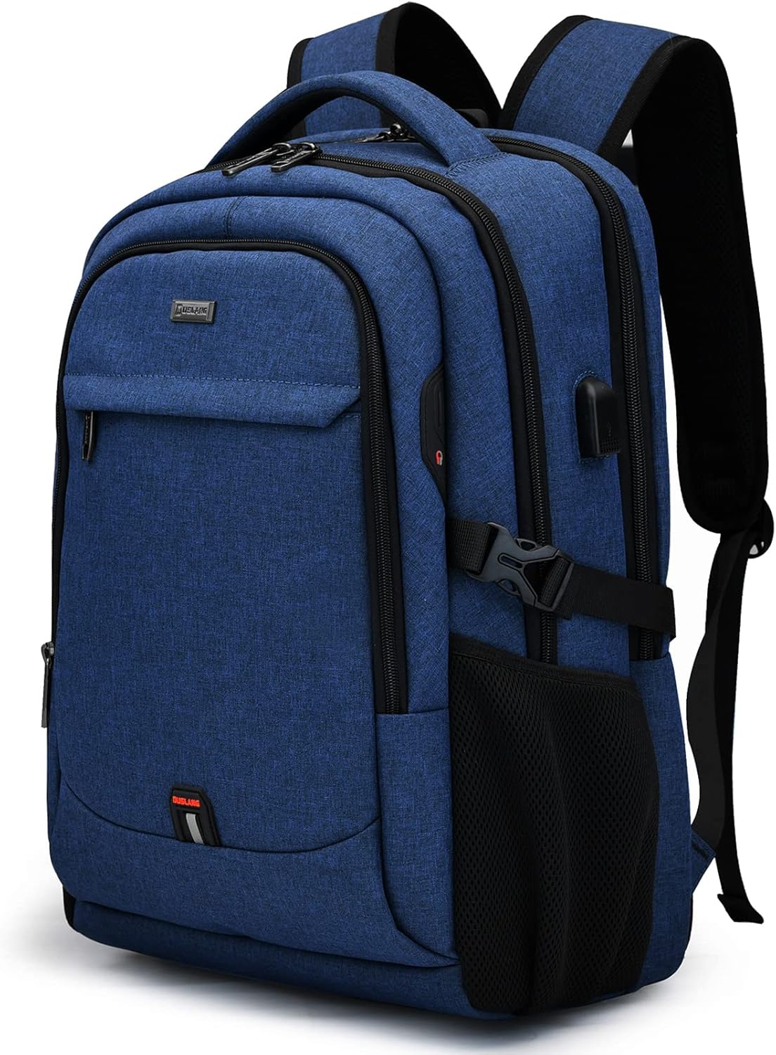 Waterdichte Laptop Reisrugzak met USB-Oplaadpoort & Georganiseerde Opslag – 13-17 Inch
