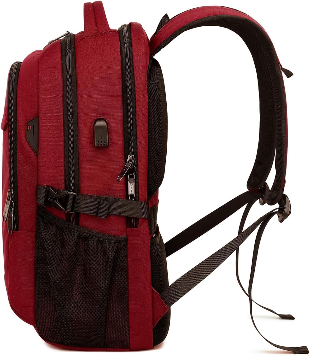Waterdichte Laptop Reisrugzak met USB-Oplaadpoort & Georganiseerde Opslag – 13-17 Inch