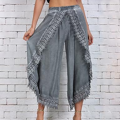 Vrouwelijke Baggy Broek Zacht en Comfortabel