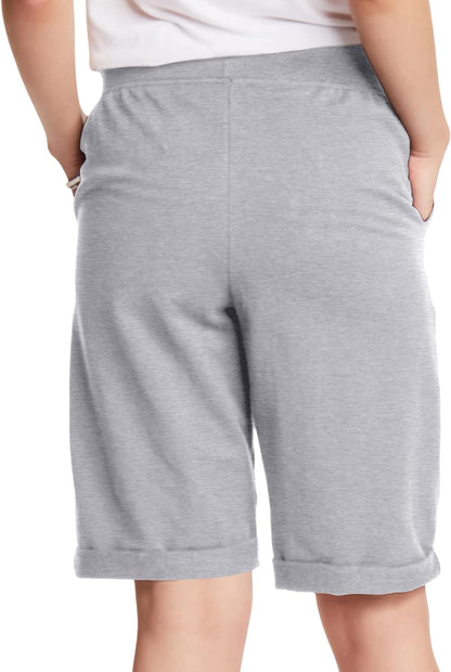 Dames Bermuda Short Bloemenprint Zomerse Korte Broek
