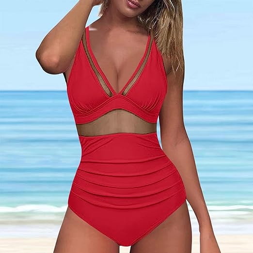 Dames Badpak Eendelig Zwemkleding Strandmode