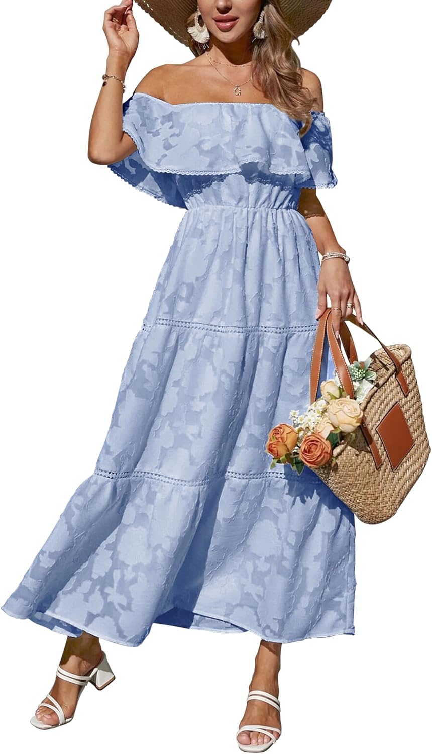 Zomerse Bloemen Maxi Jurk voor Dames Zonnig en Vrouwelijk