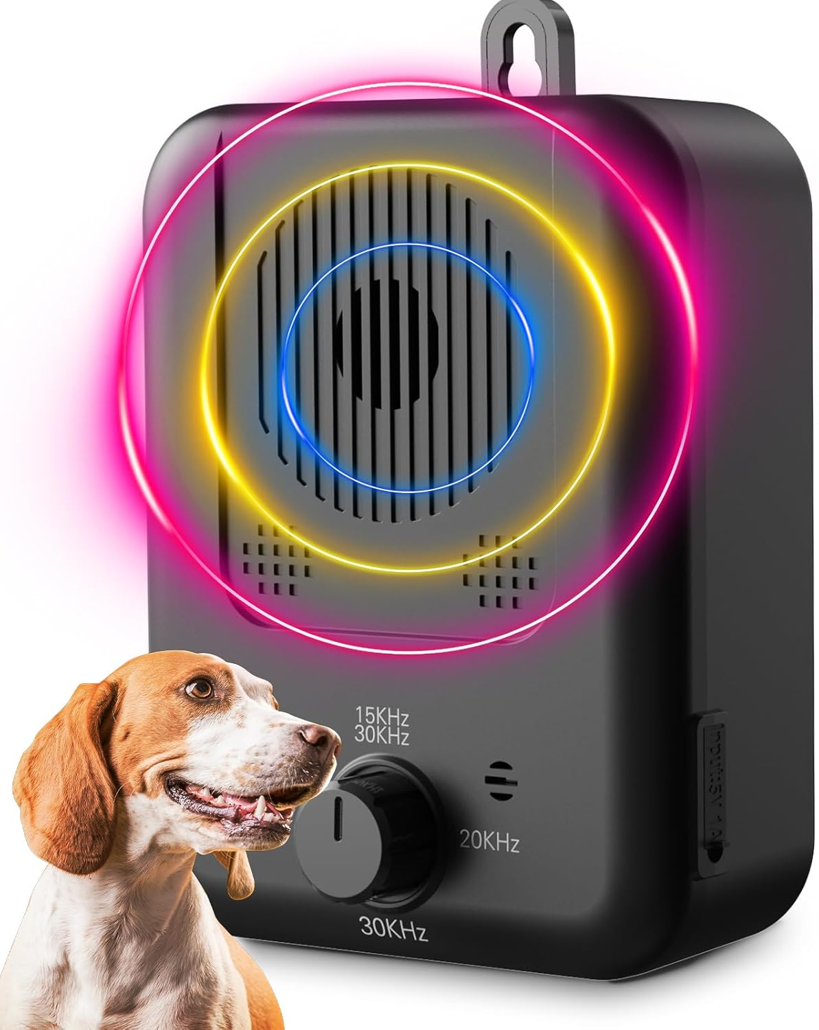 Ultrasone Anti-Blaf Apparaat Oplaadbaar met 15 meter Bereik voor Honden - Effectieve Blaftraining