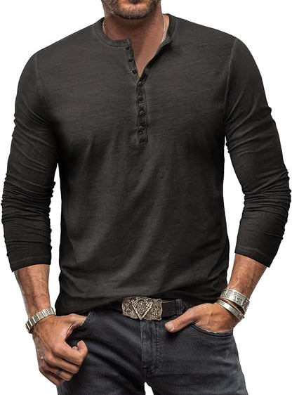 Heren T-Shirt van Katoen Comfortabel Ademend Losse Fit