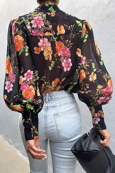 Vrouwelijke Zomerjurk Bloemenprint Elegante Jurk