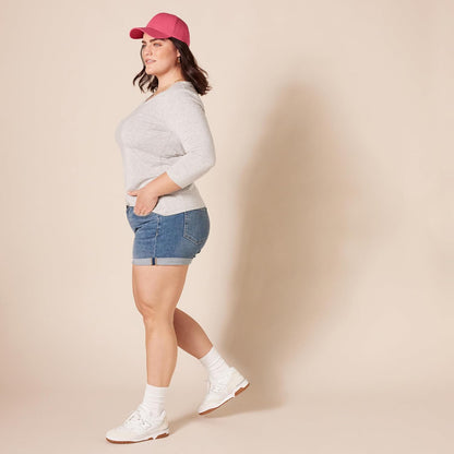 Korte Denim Short voor Vrouwen Trendy Zomer