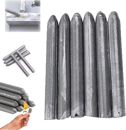 Aluminium Lasstaafset (10 Stuks) – Repareer Metalen Oppervlakken met Aansteker of Brander