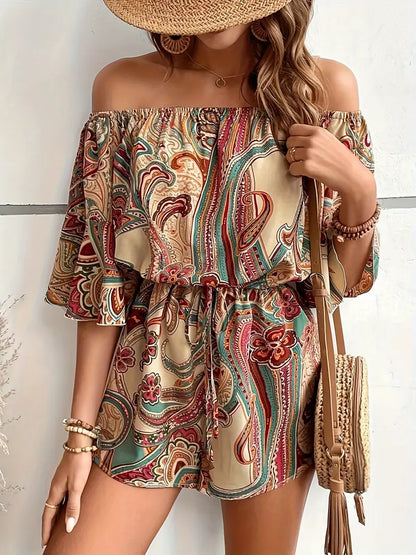 Stijlvolle Off-the-shoulder Jurk voor Vrouwen