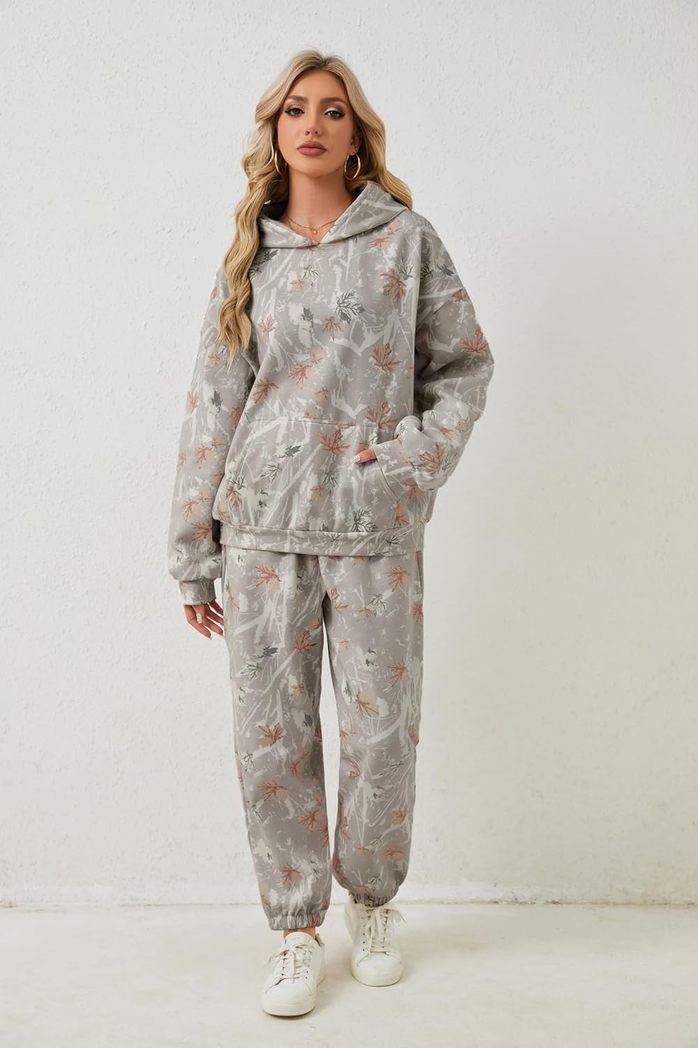 Joggingpak Met Capuchon voor Vrouw - StudioMarella