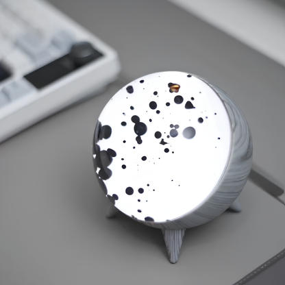 Ferrofluid Display Bluetooth Speaker ABS Glas 10,6 cm Muziek Visualizer Magnetisch Vloeistof Bureau Decoratie Cadeau Tech Kunstobject