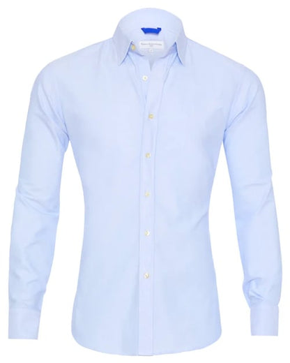 Heren Overhemd Slim Fit Stretch met Ritssluiting