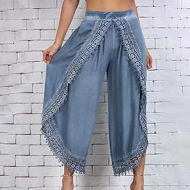 Vrouwelijke Baggy Broek Zacht en Comfortabel